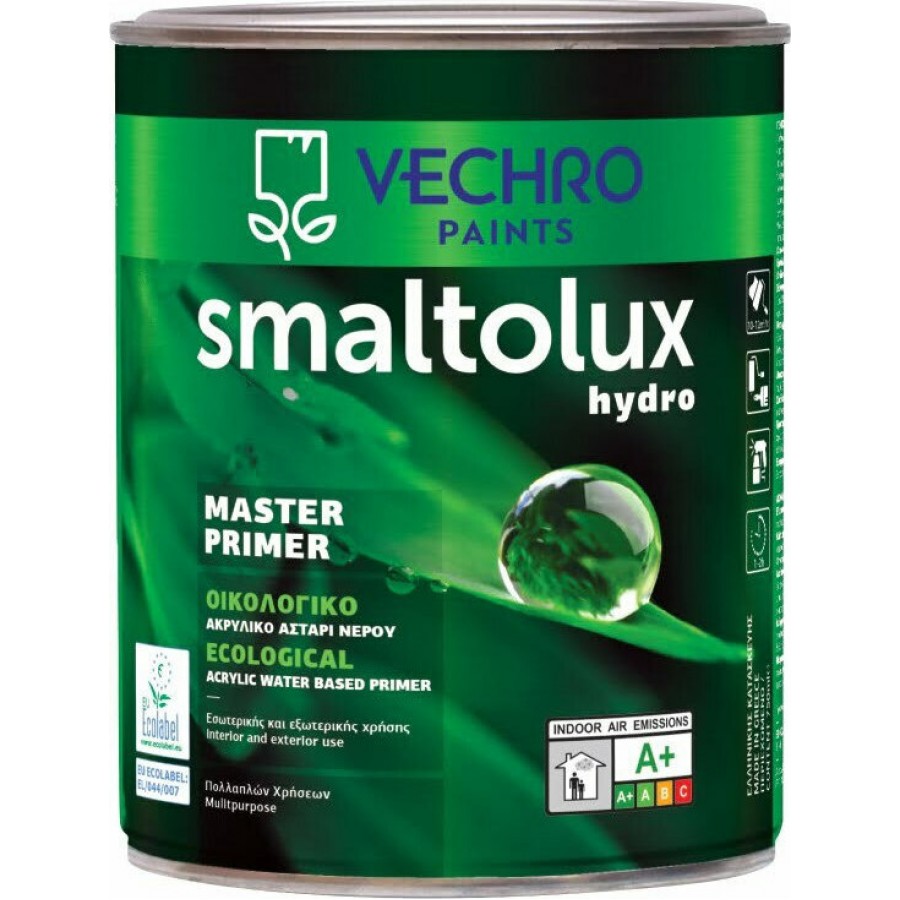 Αστάρι νερού Smaltolux Hydro Master Primer Προϊόντα οικολογικά
