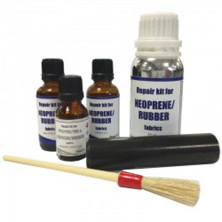 Inflatable repair kit for Neoprene/Hypalon fabrics Repair-maintenance-cleaning set for inflatable boats