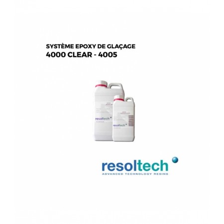 Υγρό γυαλί-Διάφανη εποξική ρητίνη επίστρωσης Resoltech 4000