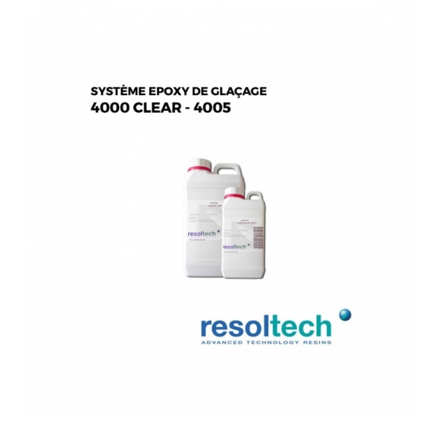 Transparent epoxy coating resin Resoltech 4000 Special purpose products