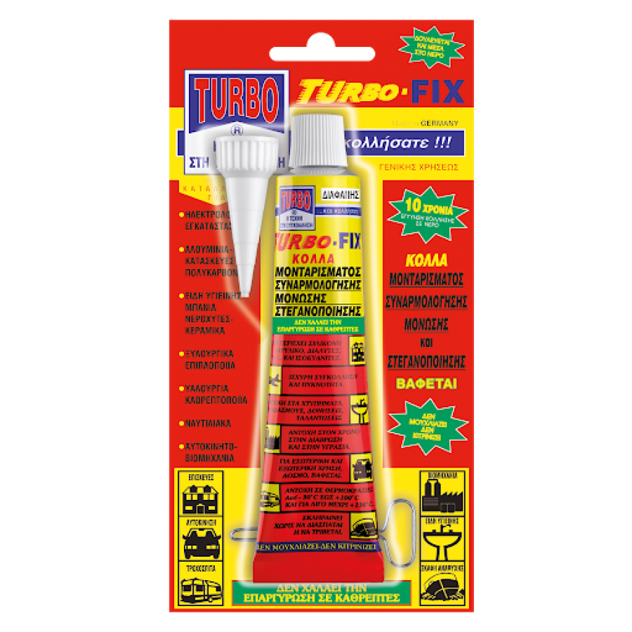 Waterproofing/Mounting Glue Turbo fix Special purpose products