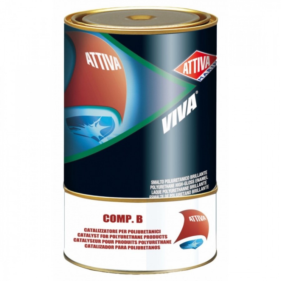 2-component Viva ATTIVA polyurethane marine varnish Paints-Varnishes