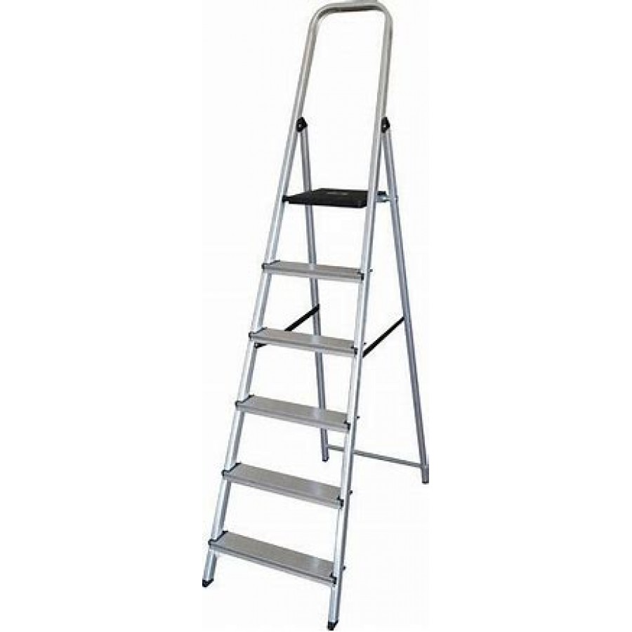 Aluminum Ladder Profal-Eco 5+1 steps Houseware